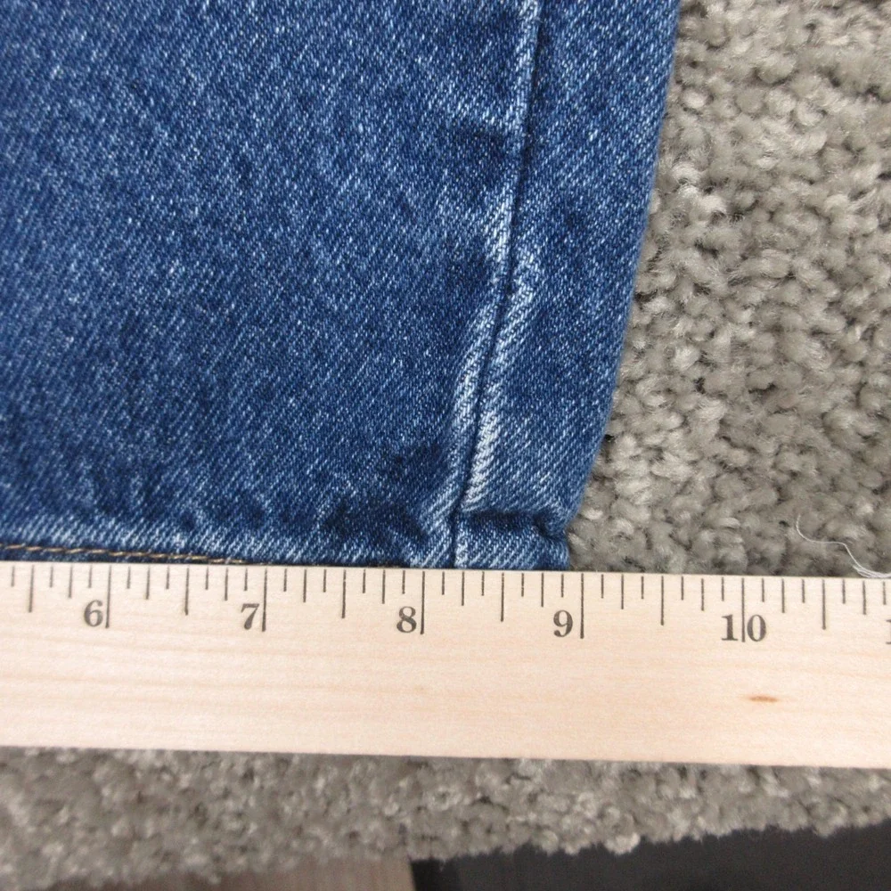 Wrangler Riggs Jeans Mens 38x32 Blue Cotton Paint Carpenter Workwear Denim Pants